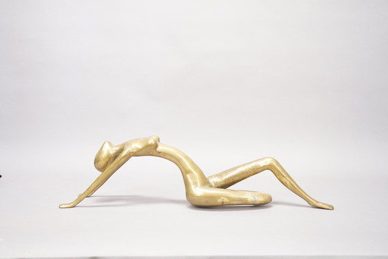 Image 1 of Vintage RR Zweden Abstract bronzen sculptuur, 1970