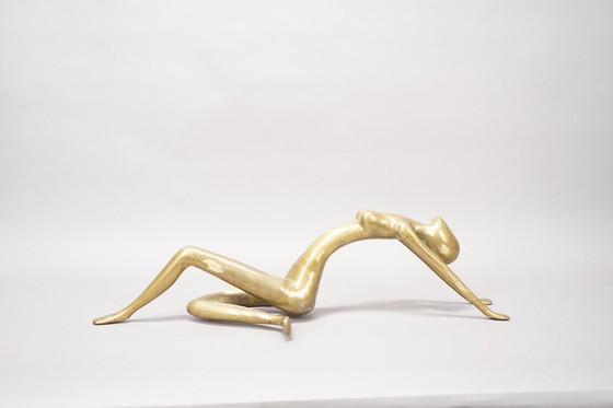 Image 1 of Vintage RR Zweden Abstract bronzen sculptuur, 1970