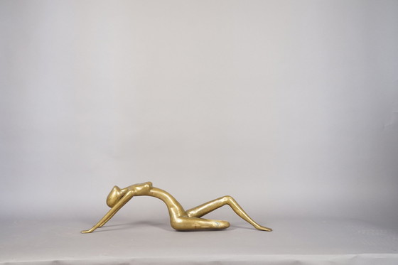 Image 1 of Vintage RR Zweden Abstract bronzen sculptuur, 1970