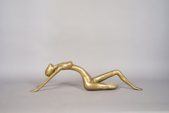 Image 1 of Vintage RR Zweden Abstract bronzen sculptuur, 1970