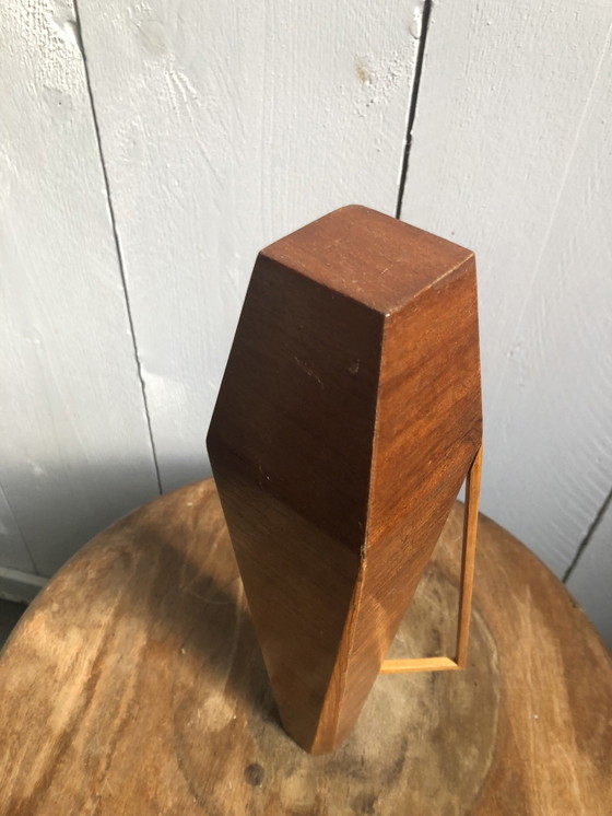 Image 1 of Mooie Houten Vaas (Amsterdamse School) Periode