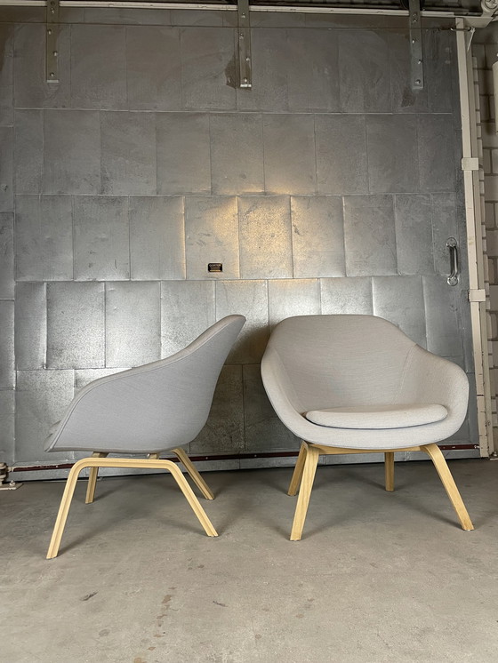 Image 1 of 2X Hay Aal83 Lounge Chair En Bella Tafeltje