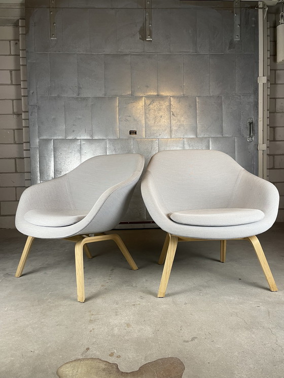 Image 1 of 2X Hay Aal83 Lounge Chair En Bella Tafeltje