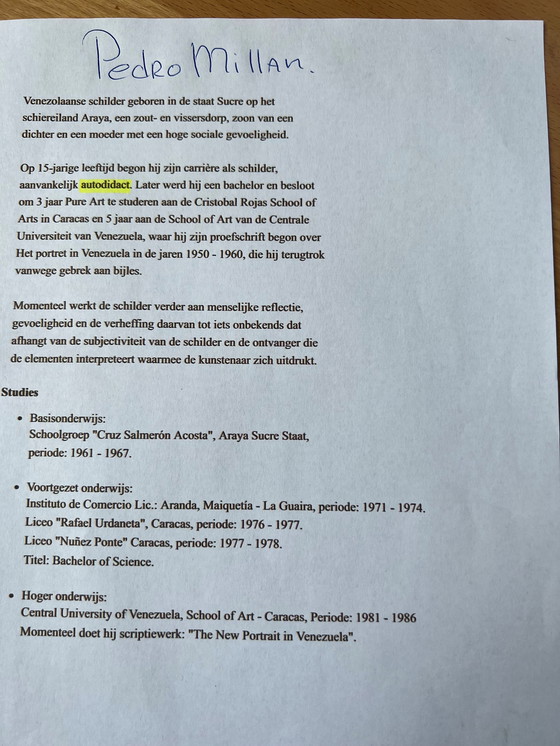 Image 1 of Pedro Millan - Danseres