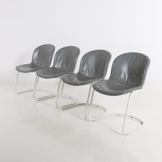 Image 1 of 4x Gastone Rinaldi stoelen Thema Italy