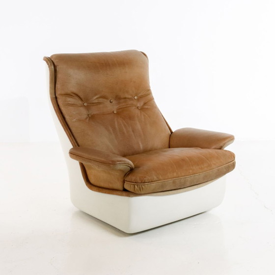 Image 1 of Airborne Orchid Fauteuil & Hocker Michel Cadestin