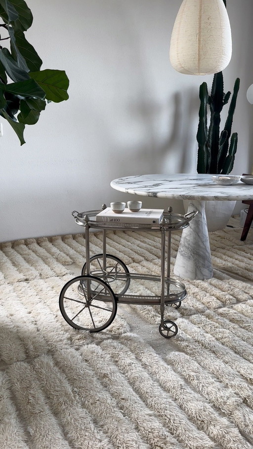 Zeldzame Antieke Bar Cart 