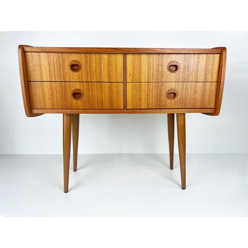 Vintage Deens teakhouten highboard, 1960