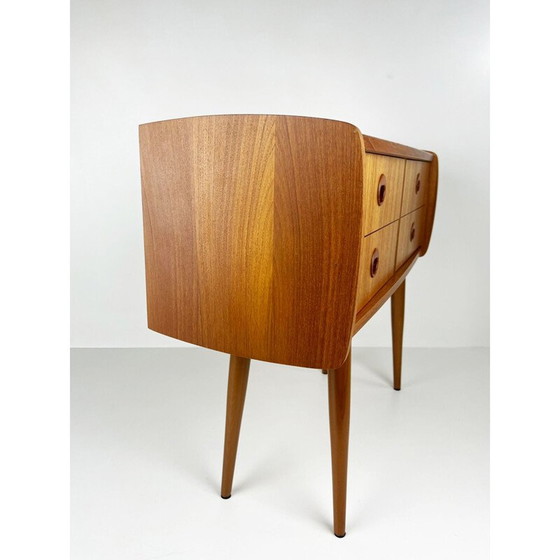 Image 1 of Vintage Deens teakhouten highboard, 1960