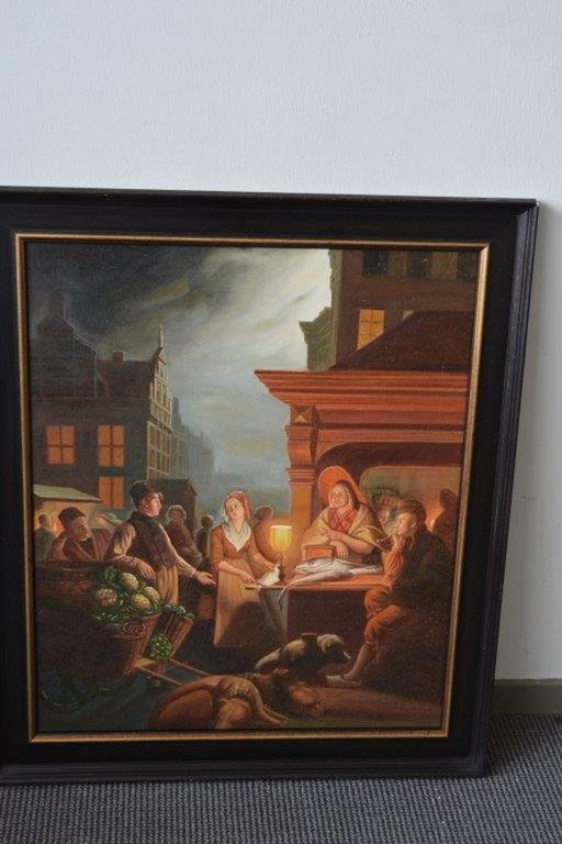 Ingelijste Art Print   Petrus Van Schendel  