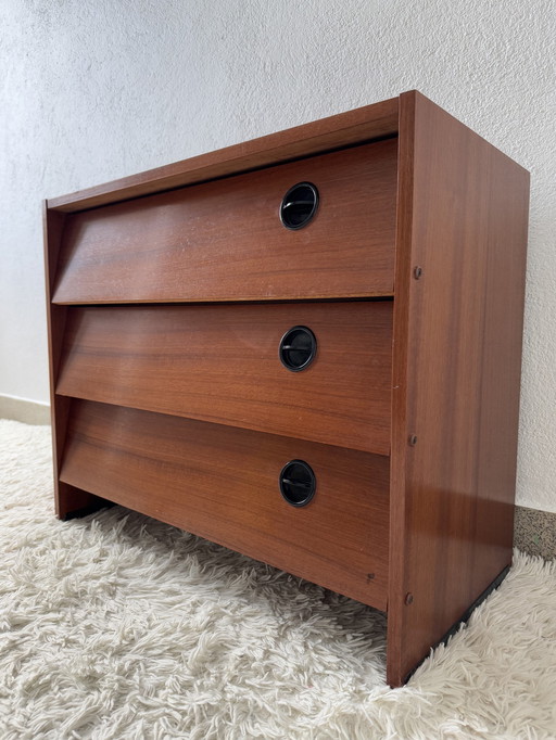 Teak Schoenenkast jaren 60