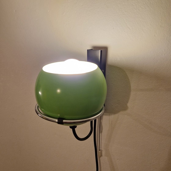 Image 1 of 70'S Groen Vintage Bollamp Wandlamp