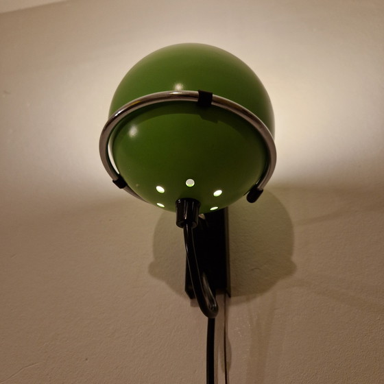 Image 1 of 70'S Groen Vintage Bollamp Wandlamp