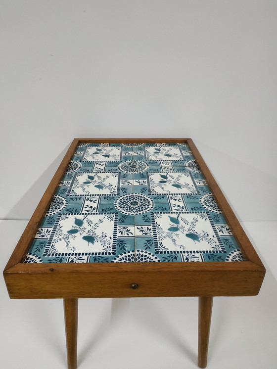 Image 1 of Zeldzaam Antiek Bijzettafeltje Koffietafel Plantentafel