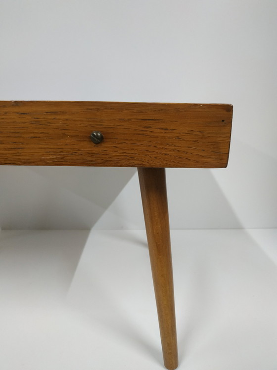 Image 1 of Zeldzaam Antiek Bijzettafeltje Koffietafel Plantentafel