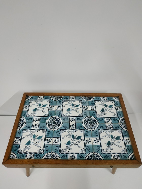 Image 1 of Zeldzaam Antiek Bijzettafeltje Koffietafel Plantentafel