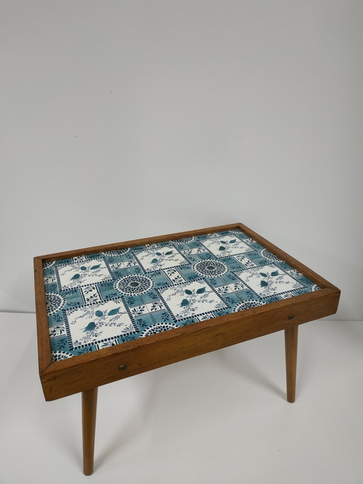 Zeldzaam Antiek Bijzettafeltje Koffietafel Plantentafel