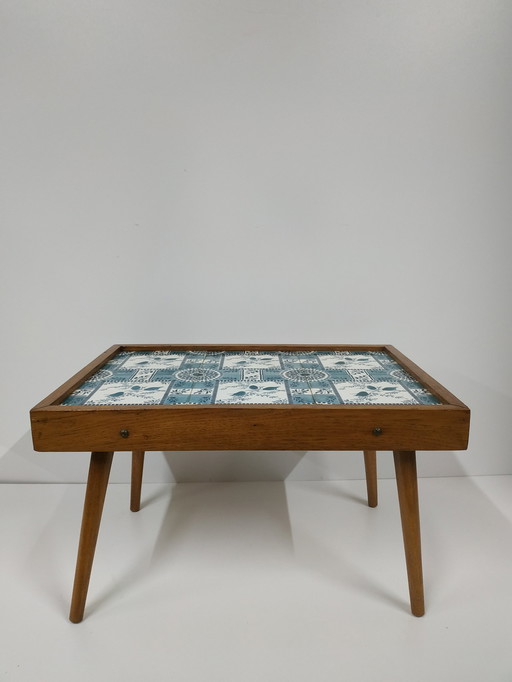 Zeldzaam Antiek Bijzettafeltje Koffietafel Plantentafel