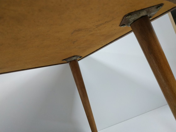 Image 1 of Zeldzaam Antiek Bijzettafeltje Koffietafel Plantentafel