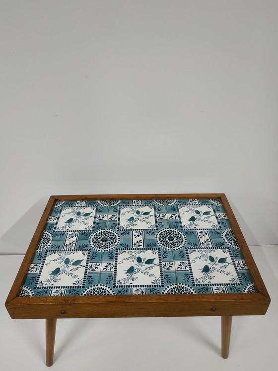 Image 1 of Zeldzaam Antiek Bijzettafeltje Koffietafel Plantentafel