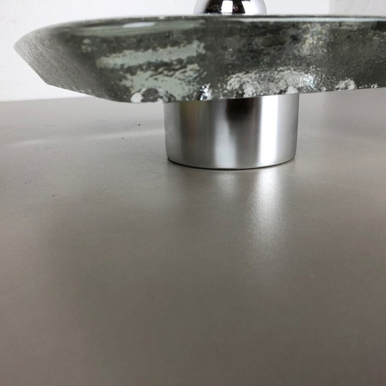 Image 1 of Vintage glazen en metalen bubble wandlampen van Peill en Putzler, Duitsland 1970