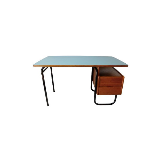 Image 1 of Vintage bureau van Robert Charroy voor Mobilor, 1950