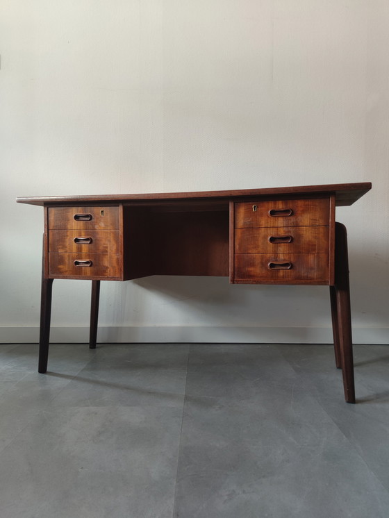 Image 1 of Vintage Deens bureau in teak