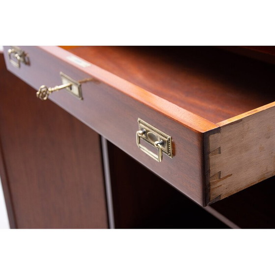 Image 1 of Vintage secessionistisch mahoniehouten highboard, Oostenrijk 1910