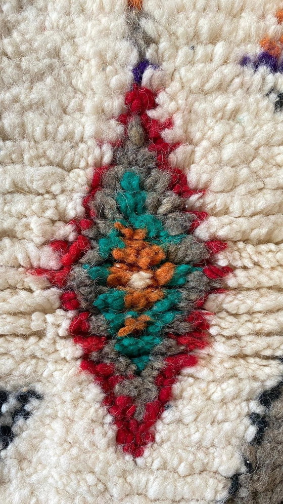 Image 1 of Authentiek Berber Tapijt – Handgeknoopt uit het Atlasgebergte | 100% Natuurlijke Wol (150x100 cm)