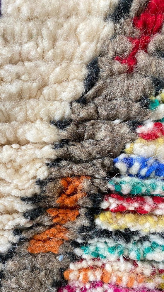 Image 1 of Authentiek Berber Tapijt – Handgeknoopt uit het Atlasgebergte | 100% Natuurlijke Wol (150x100 cm)