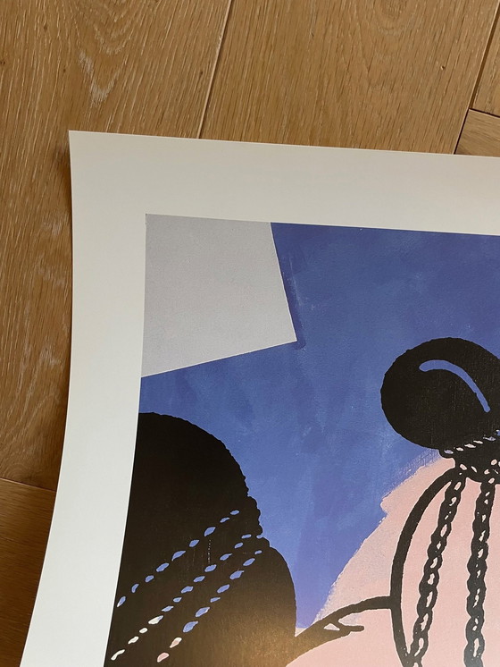 Image 1 of Lasse Åberg ,"Seriekopplingar","Seriekopplingar", 1988 Gedrukt en uitgegeven door Painters Posters, Stockholm, 1988, Vintage