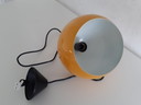 Vintage Space Age Eyeball Hanglamp In Okergeel
