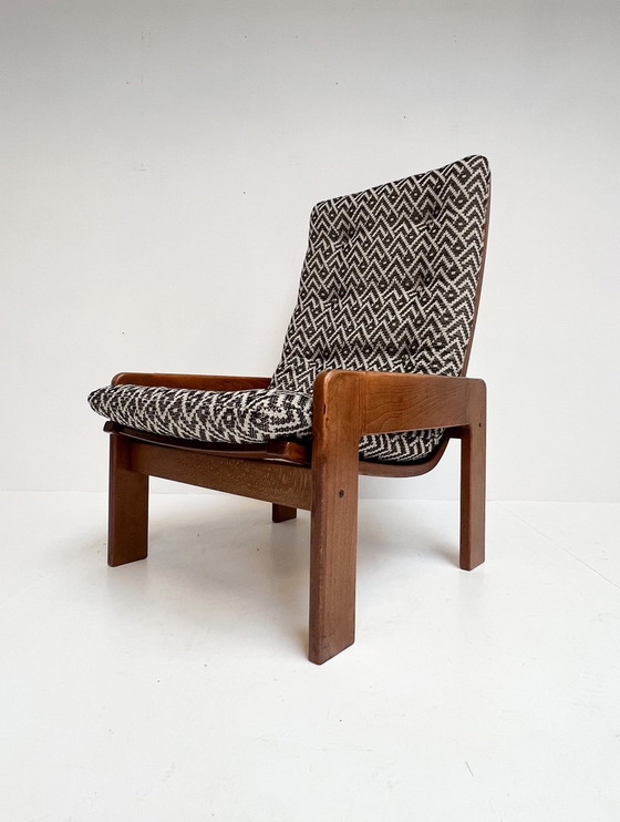 Image 1 of Opnieuw Gestoffeerde Pastoe Fauteuil, 1960'S