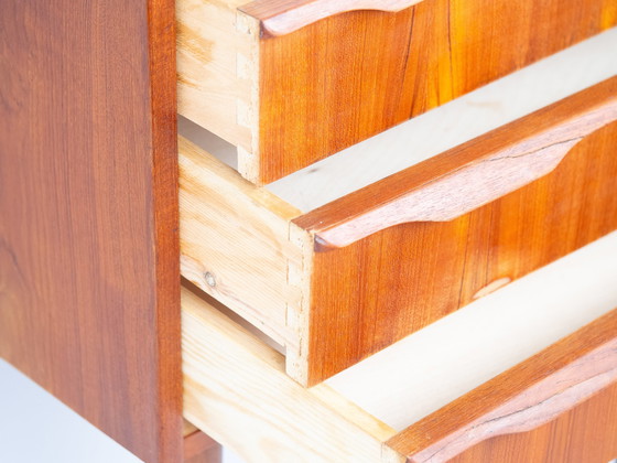 Image 1 of Deense vintage teakhouten ladekast uit 1960