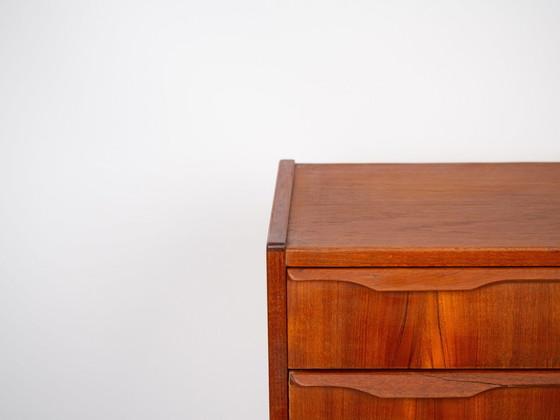 Image 1 of Deense vintage teakhouten ladekast uit 1960