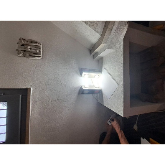 Image 1 of Paar vintage Italiaanse wandlampen, 1960-1970