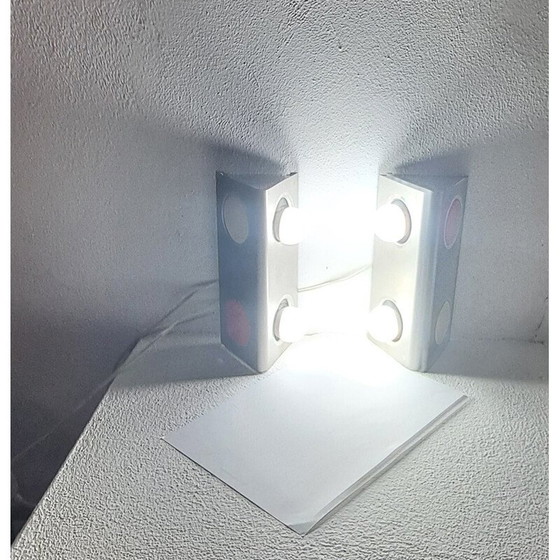 Image 1 of Paar vintage Italiaanse wandlampen, 1960-1970