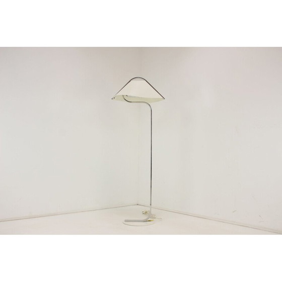 Image 1 of Vintage metalen en plastic vloerlamp, Italië 1970