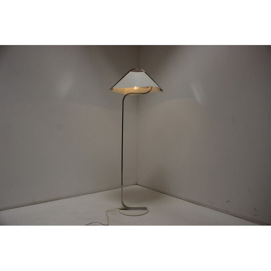 Image 1 of Vintage metalen en plastic vloerlamp, Italië 1970