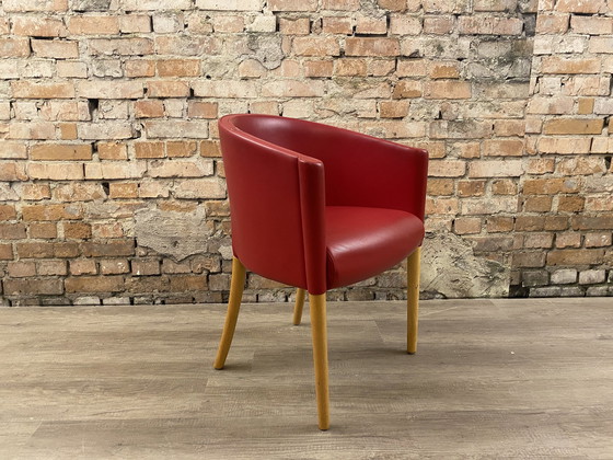 Image 1 of Moroso Rich Dining Chair Rood