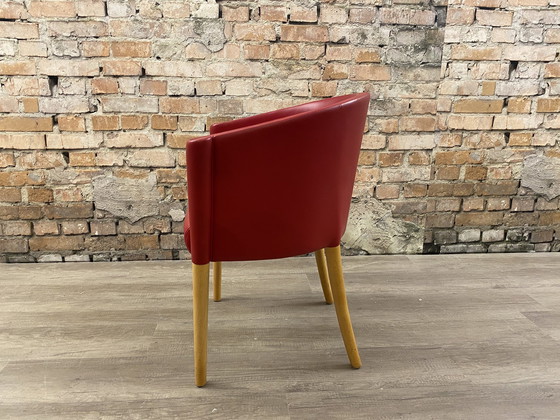 Image 1 of Moroso Rich Dining Chair Rood