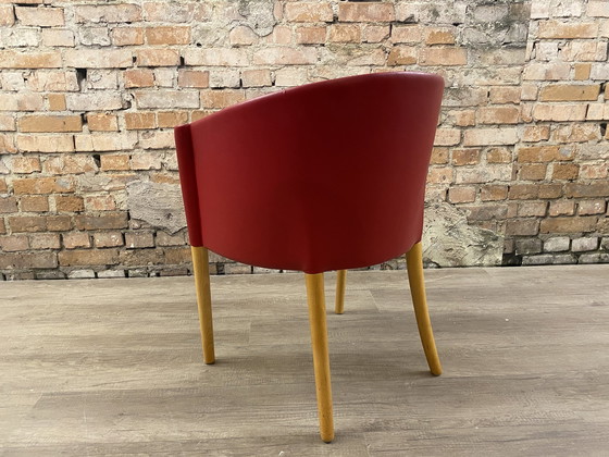 Image 1 of Moroso Rich Dining Chair Rood