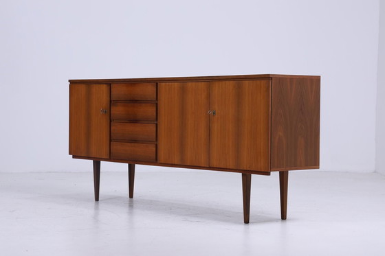 Image 1 of Vintage dressoir 60s | Mid Century laden dressoir hout opslag