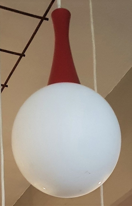 Image 1 of Cascade plafondlamp uit het ruimte tijdperk van Richard Essig