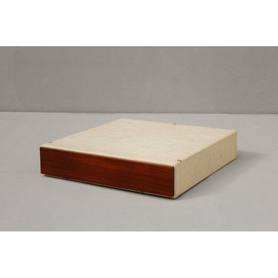 Image 1 of Vintage opbergdoos van hars voor vinylplaten, Duitsland 1960