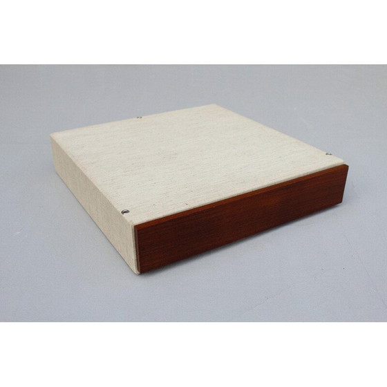 Image 1 of Vintage opbergdoos van hars voor vinylplaten, Duitsland 1960