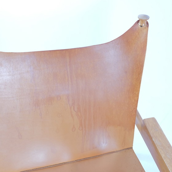 Image 1 of Mid-eeuwse jacht fauteuil