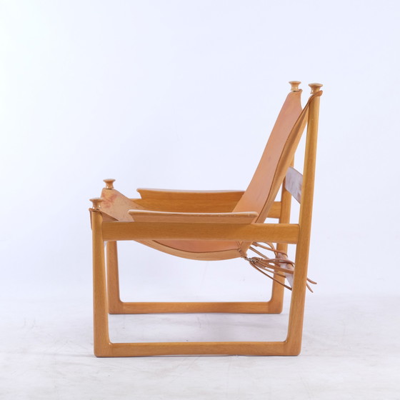 Image 1 of Mid-eeuwse jacht fauteuil