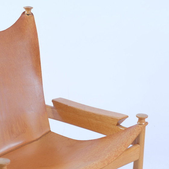 Image 1 of Mid-eeuwse jacht fauteuil