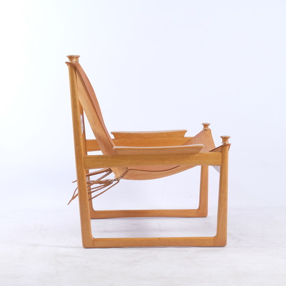 Image 1 of Mid-eeuwse jacht fauteuil